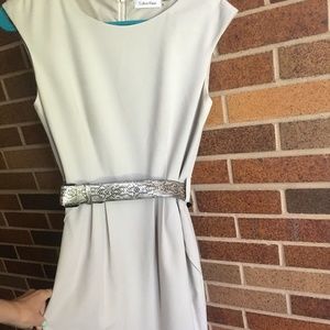 Calvin Klein dress with belt